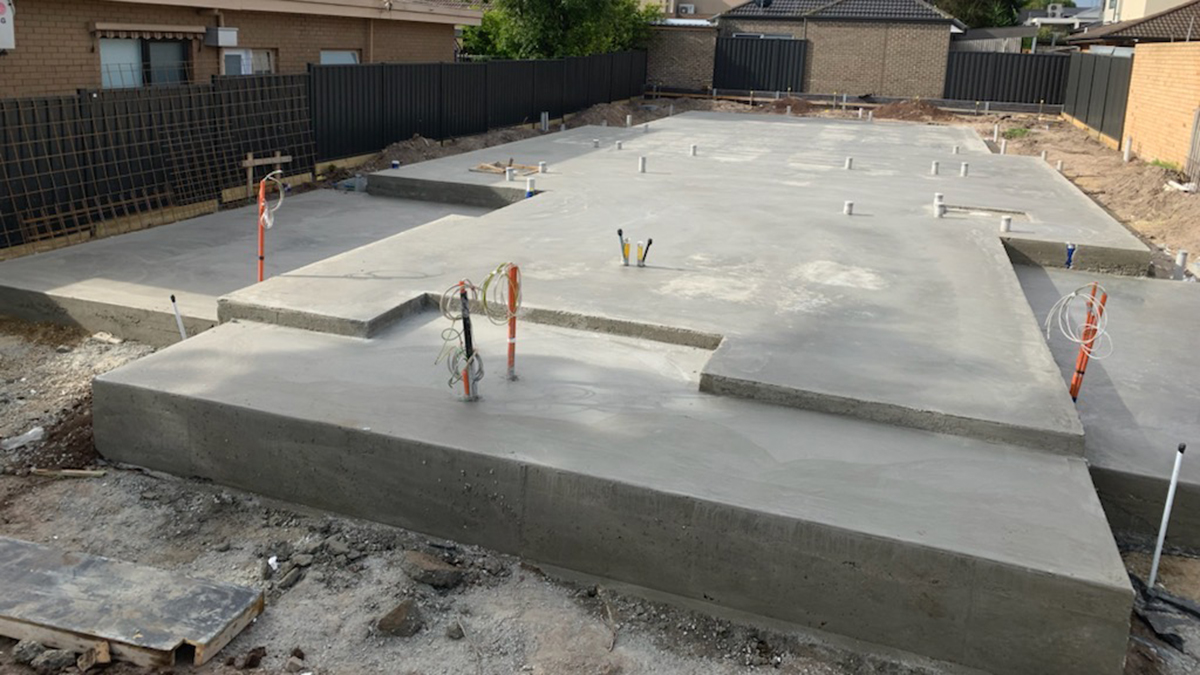 Basement structural concrete Melbourne reinforcement and slab preparation